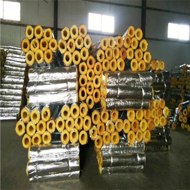 Elastic Glass Fiber Product Glass Wool Insulation Building Material Glass Wool Pipe