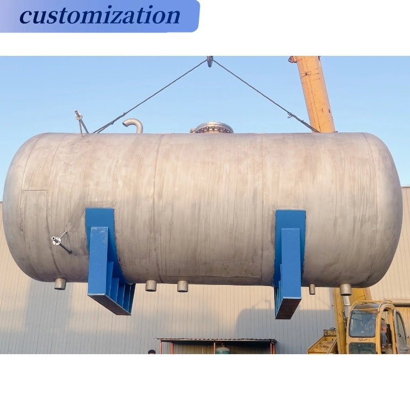SS304 Air Oil Pressure Vessel Tank Gas Liquid Separator Water Storage Tank