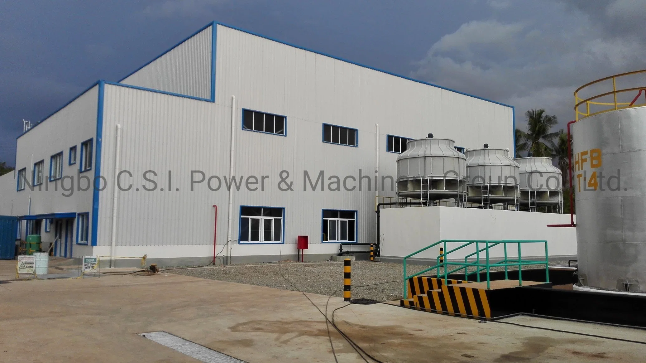 15MW Power Plant with Diesel Oil / Hfo / Ng / Dual Fuel / Tyre Oil, Spare Parts