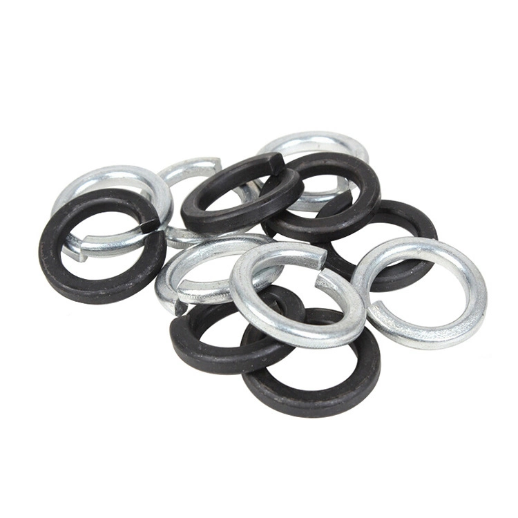 DIN127 Spring Washer Spring Lock Washer Gasket Carbon Steel Black Oxide