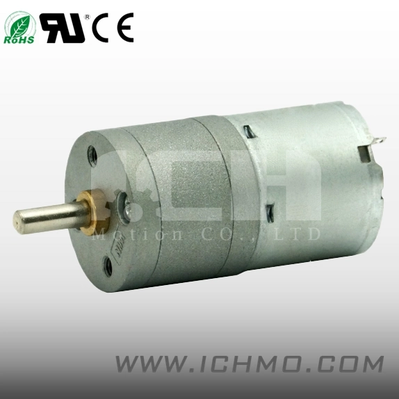 Mini 25mm 6V 12V Low Rpm High Torque DC Geared Motor with Speed Reducer for Robot