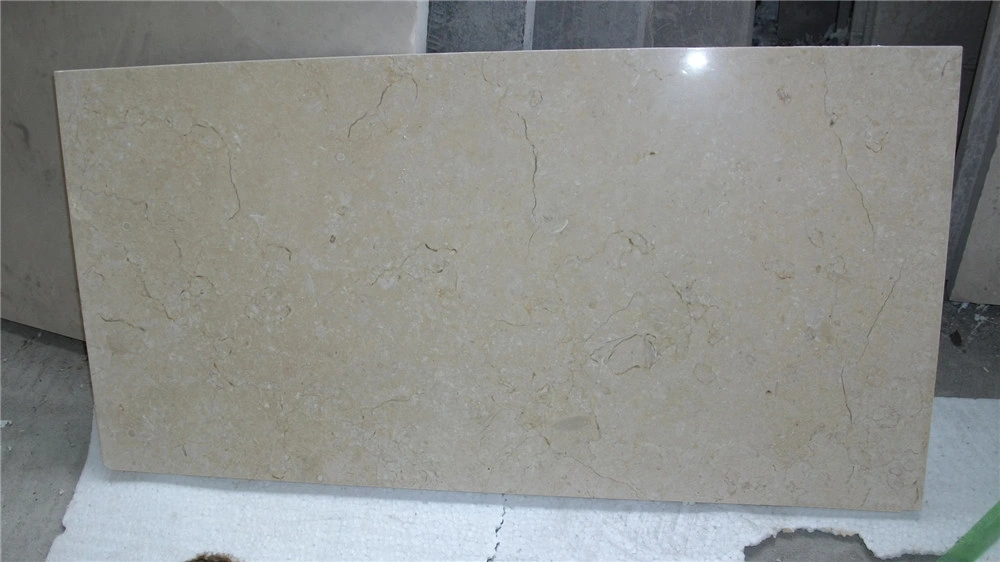 Egypt Galala Beige Marble Slab for Wall and Floor