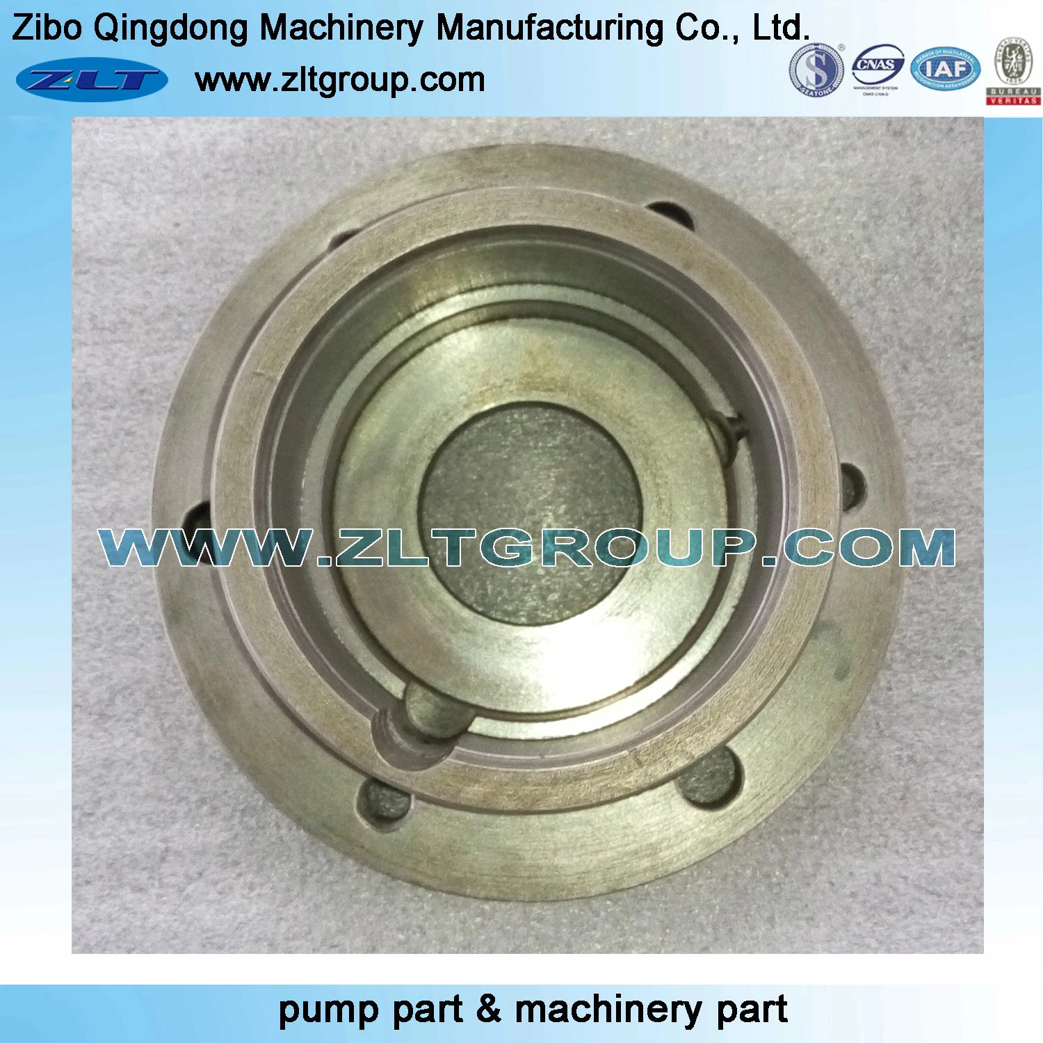 ANSI Chemical Process Zlt196 Pump Bearing Frame by Sand Casting in Ductile Iron