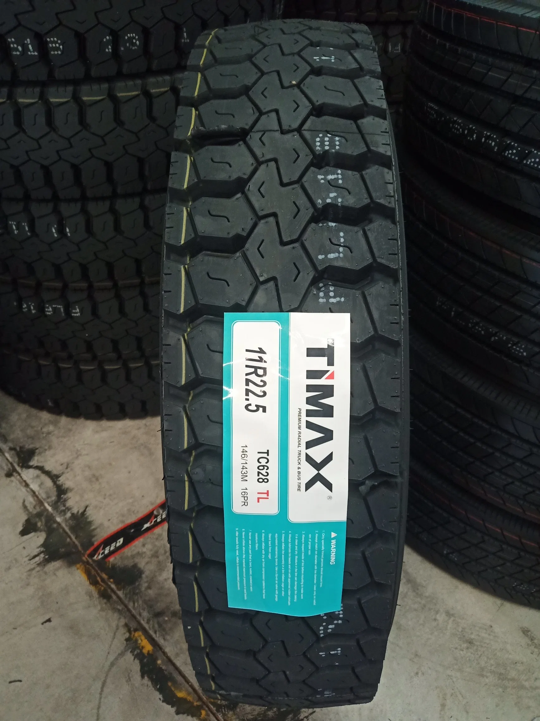 Hankook Jinyu11r225 14 16 Pr Max Pressure TBR Truck and Bus Tire Made in China Qingdao