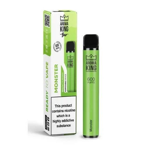 20mg Aroma King desechable VAPE Pod 600 Puffs disponibles Popular