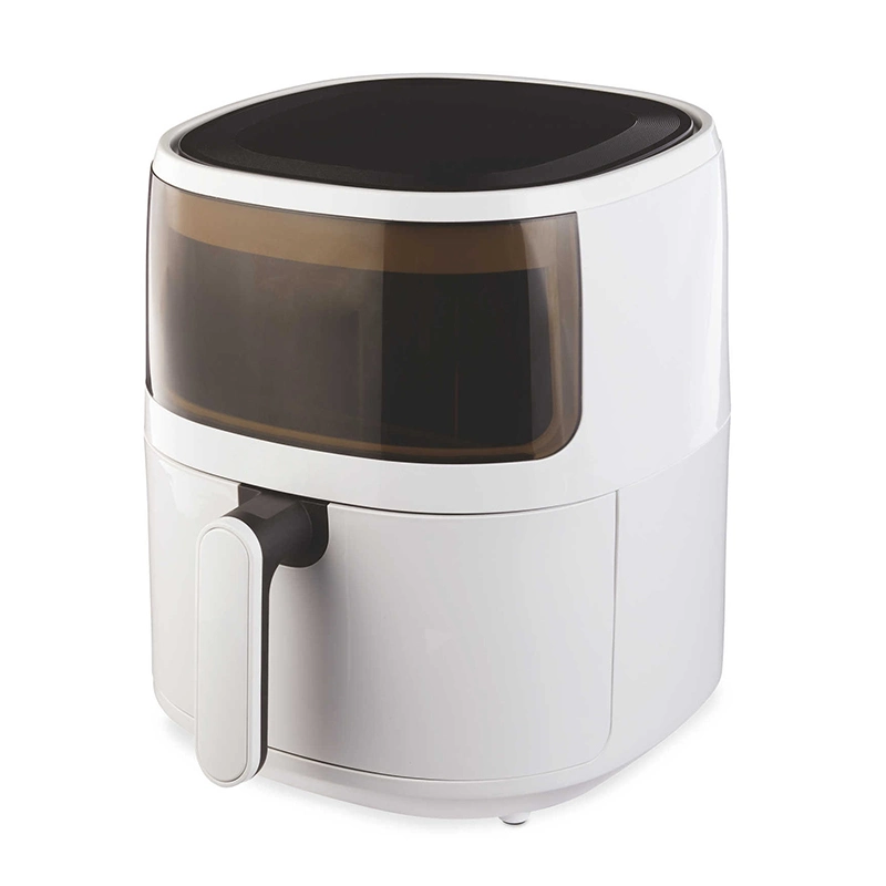 Freidora de Aire caliente 5L Cocina Eléctrica de Acero inoxidable Cocina Aire Freidora sin aceite Air Frier Digital 12 Presets pantalla táctil profunda Freidoras