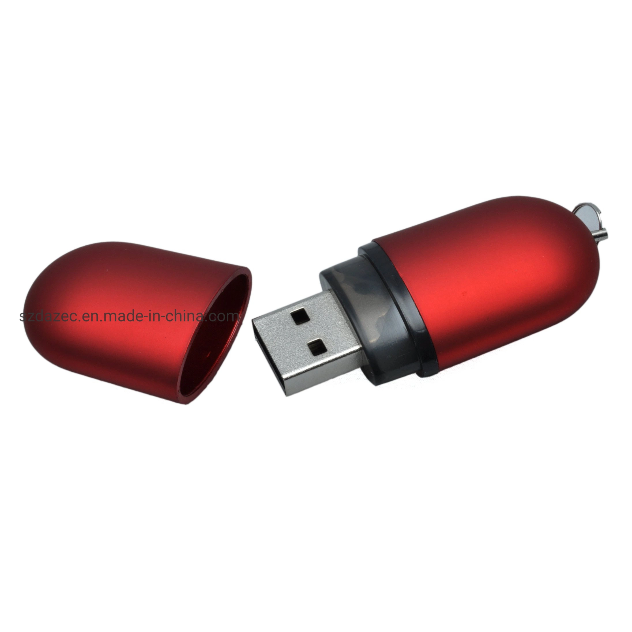 1-256GB Capsule-Shaped USB Flash Disk Color Optioanl with Keyring Full Capacity