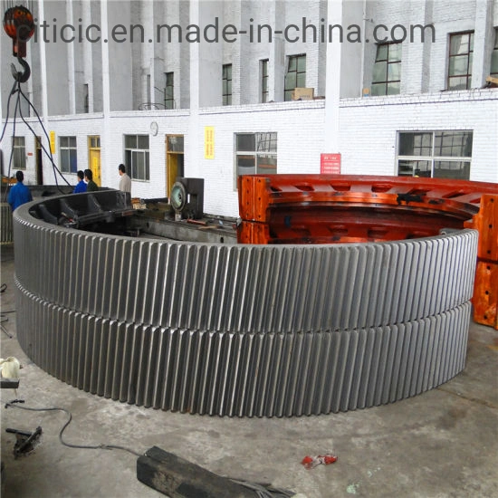 Engrenage de circonférence pour la production de broyeur à boulets, concasseur et four rotatif