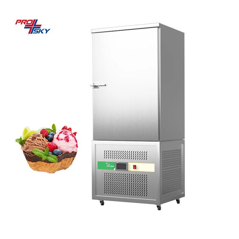 Congelador de congelador Prosky Ice Cream Blast Chiller -40 Display 220L for Carne