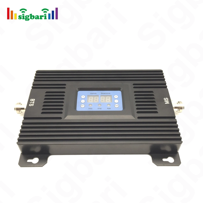 New Design 850 1700/2100 MHz Mobile Repeater 3G UMTS 4G Lte Amplifier 80dB Dual Band Signal Booster Amplificateur