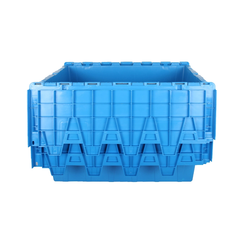 Food Grade Virgin PP Material Security Plastic Tote Box for Moving Company