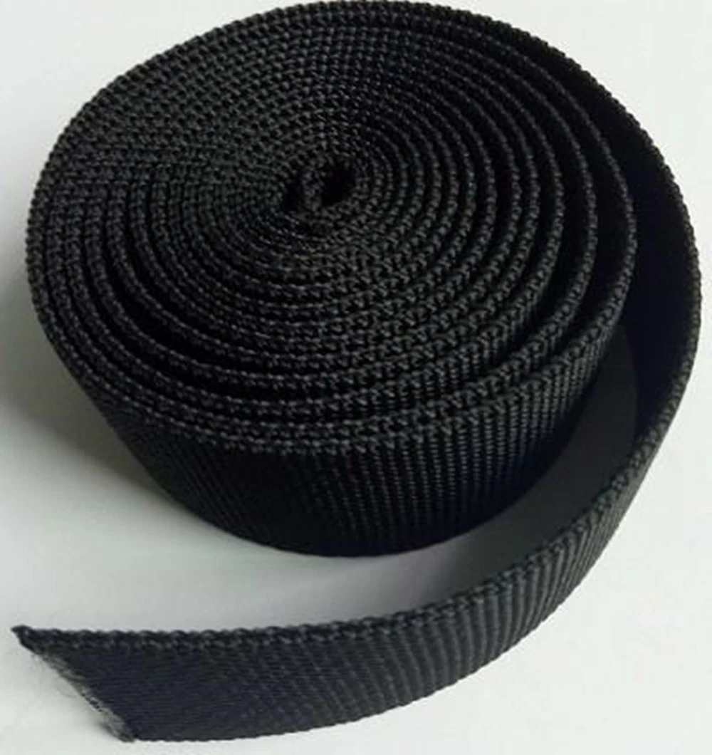 Black Textile Sleeving Nylon Polyester Security Wear Abrasion Protection Chain Sleeve