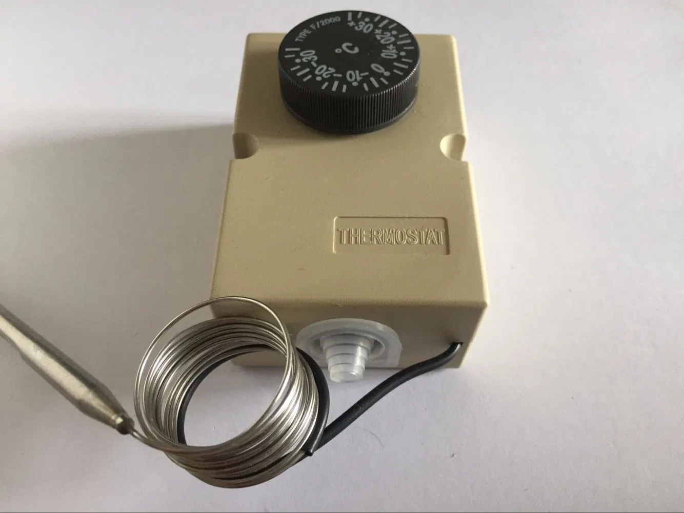 Custom Mechanical Water Heater Tempering Switch Capillary Thermostat - 220V Adjustable Temperature Controller for Bathroom