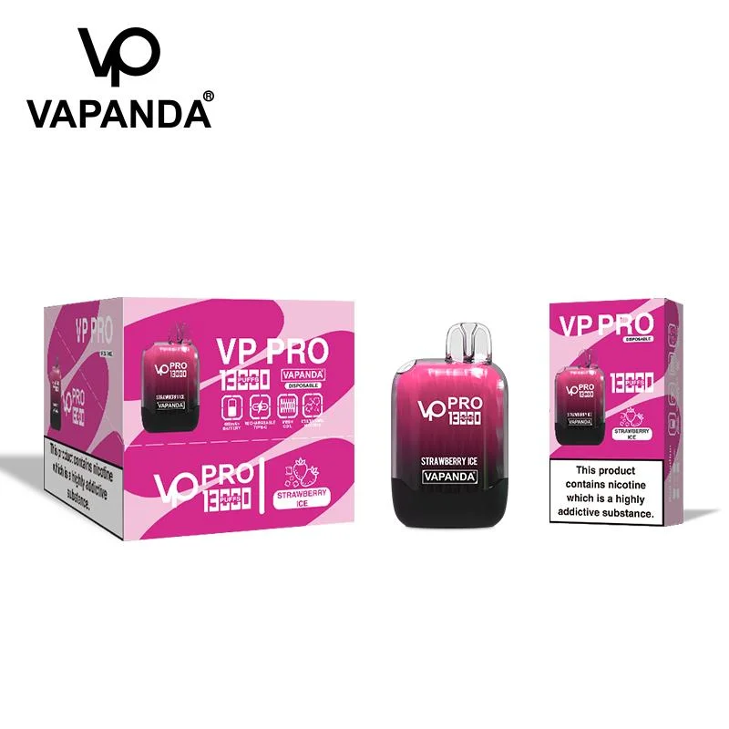 Original Vp PRO 13000 Puffs Disposable/Chargeable Vape Pen Puff 12000 Electronic Cigarette 650mAh Rechargeable Battery 22ml Prefilled Carts Vaper Box OEM ODM 12K 2% 5% Vap