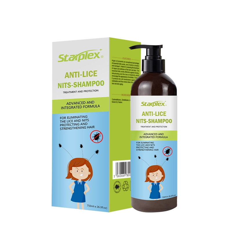 Al por mayor Starplex Sulfato libre Herbal suave cabello cuero cabelludo Cuidado Anti-Dandruff Aclarando Anti Lice Children Shampoo