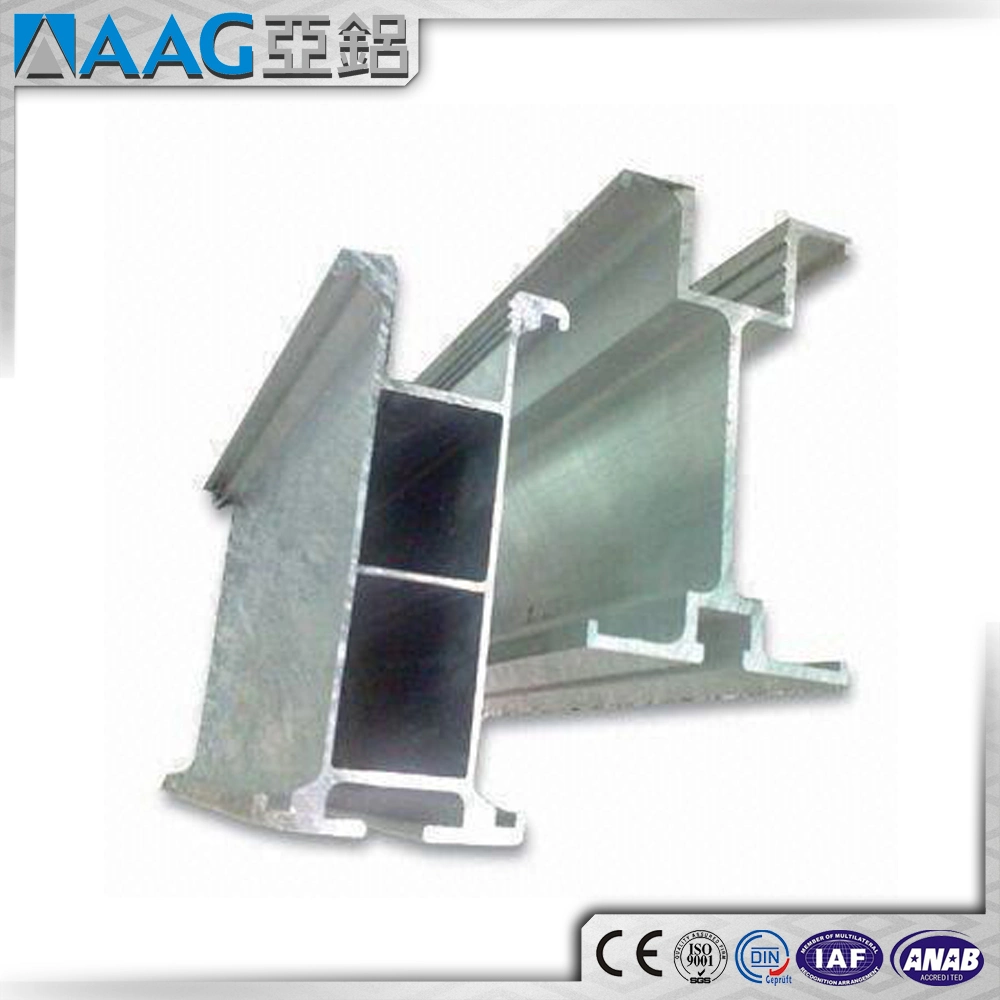 Construction Aluminium Profiles for Aluminium Windows Doors Curtain Walls