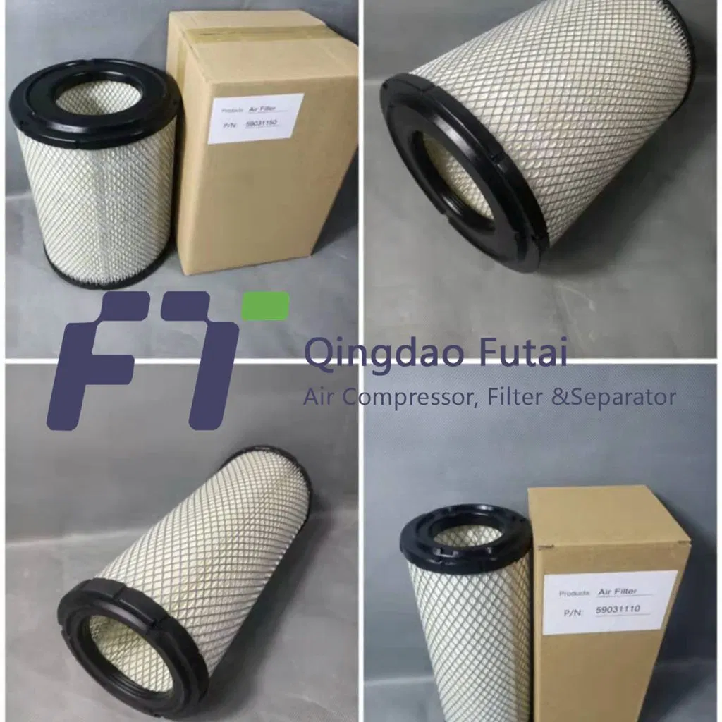 Servicios de compresor del filtro de aire de repuesto Hitachi 59031150