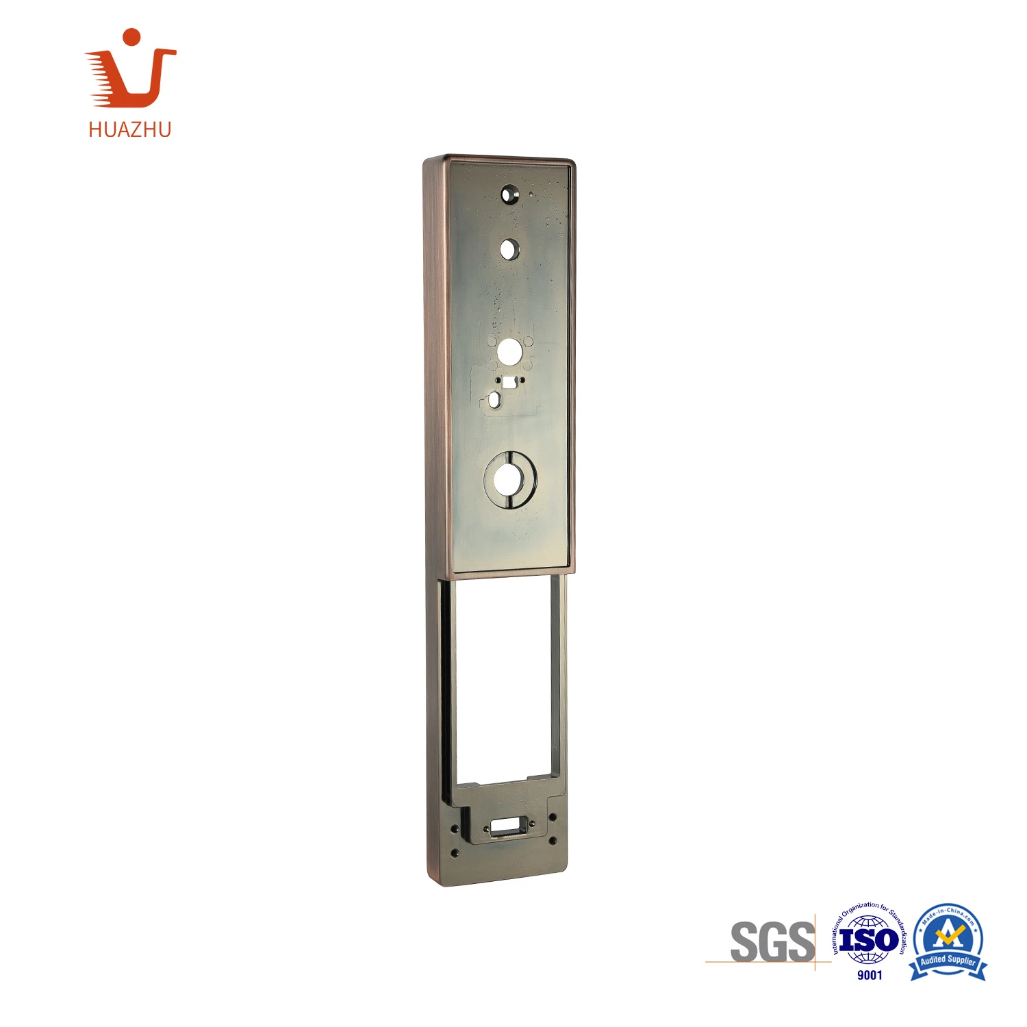 CNC Machining Security Door Lock Cover Plate/Door Handle Lock Plate