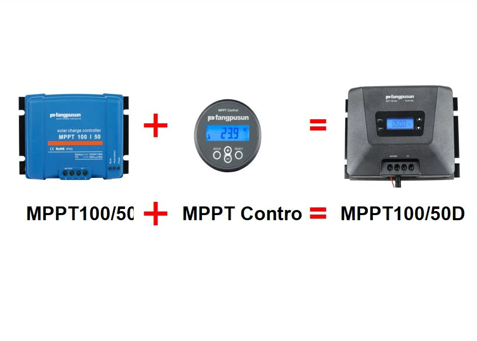 2022 Fangpusun MPPT100/50d 12V 24V Solar Charge Regulator 50A