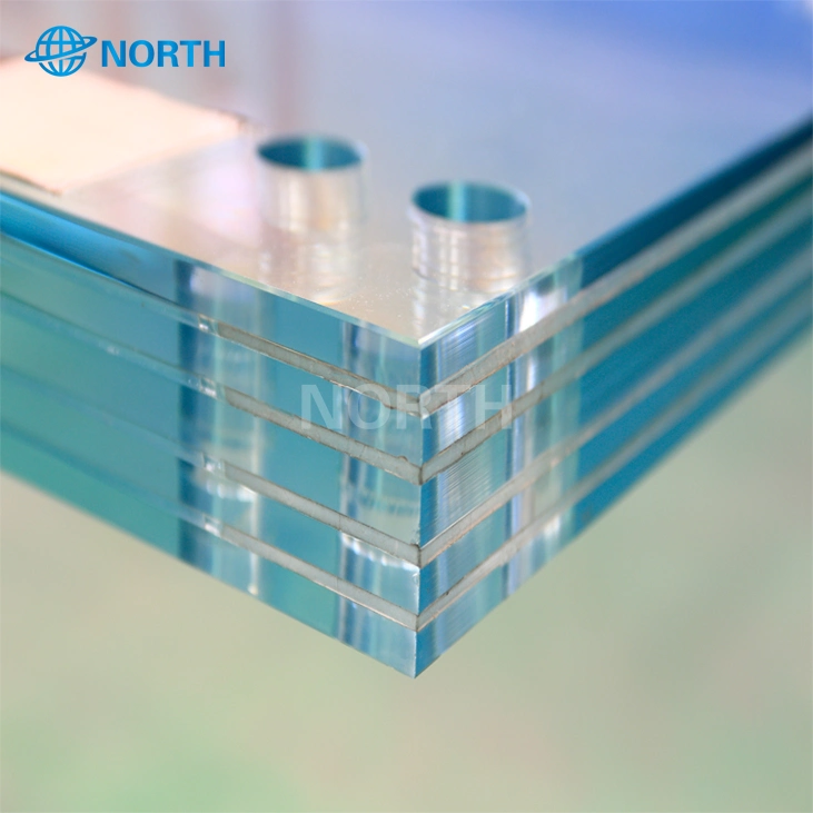 Multi Layers Low Iron Laminated Glass with Sgp