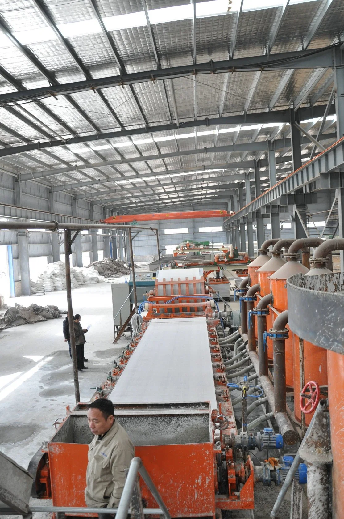 Reinforced Fiber Cement Board Machinery/Calcium Silicate Board Production Line