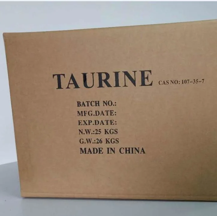 Food Additive Taurine Jp with Best Price CAS 107-35-7
