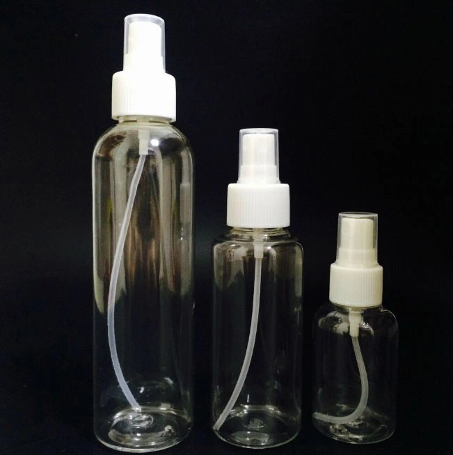 300000 PCS Stock Fast Delivery 100ml Plastic Pet Cosmetic Sprayer Bottle