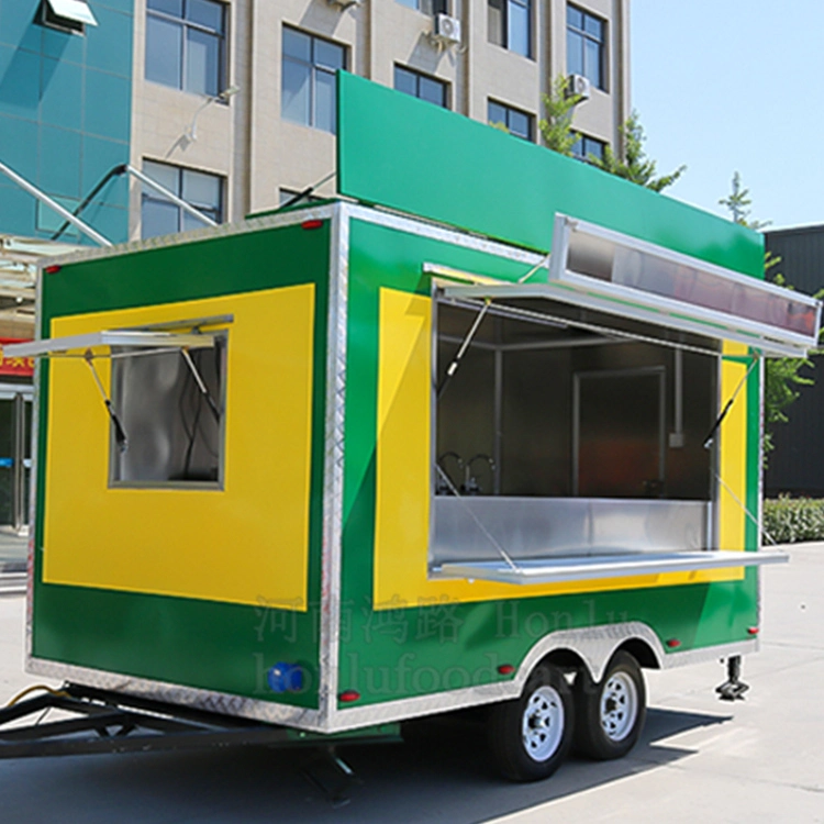 DOT Certification High quality/High cost performance  Mobile Coffee Trailer Custom Food Truck Supplies