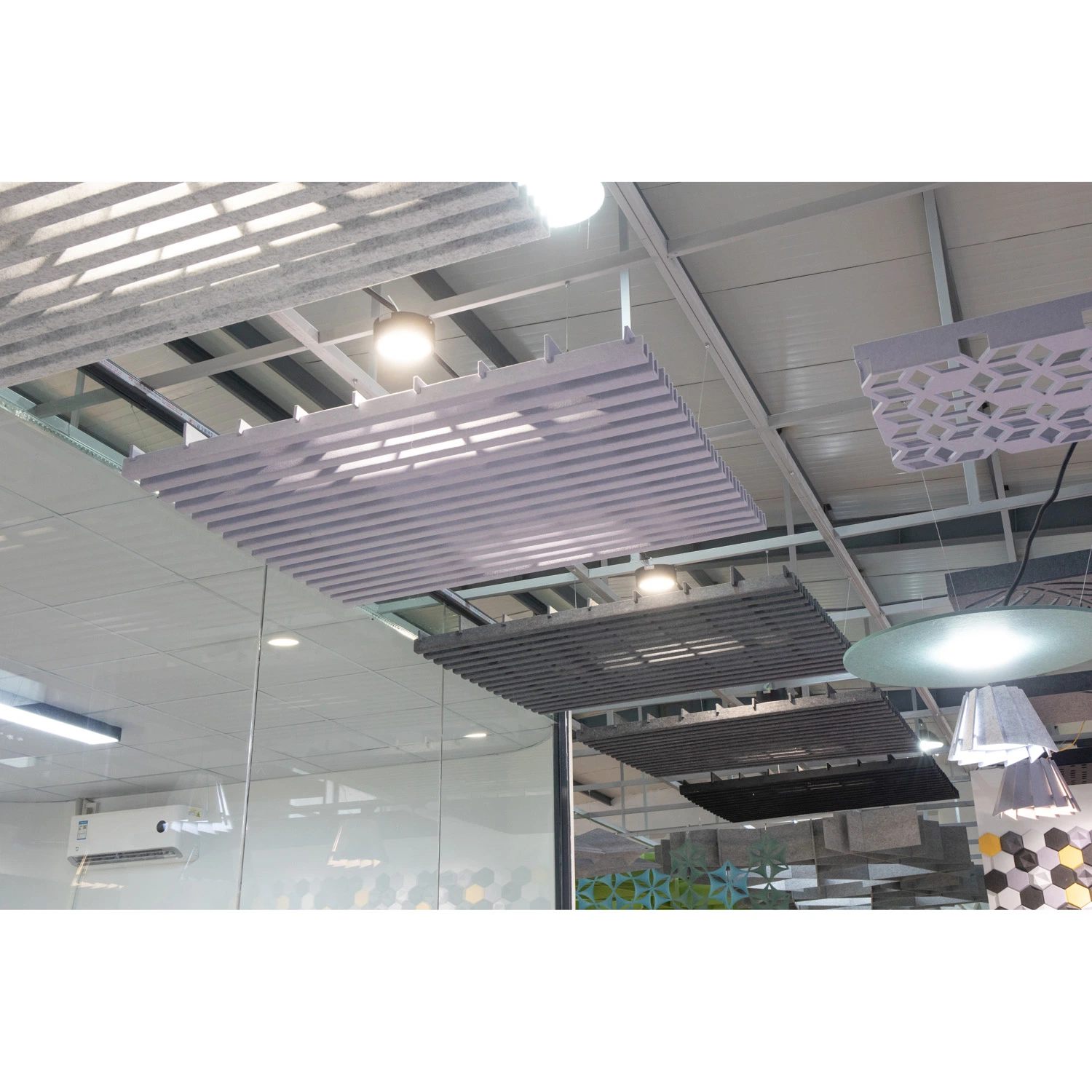 Office Soundproof Polyester Fiber Acoustic Panel Suspended Acoustic Ceiling