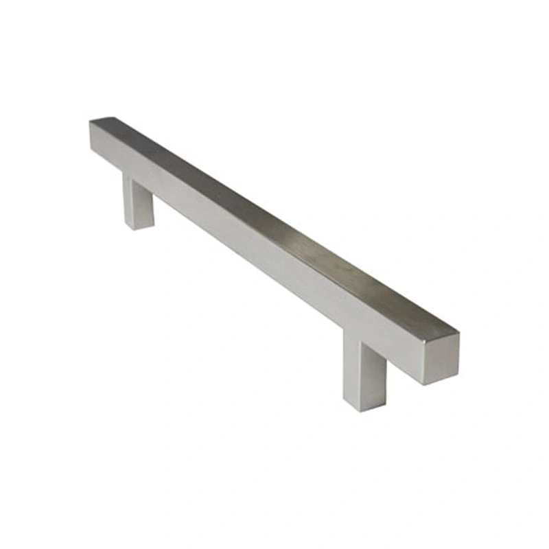 Square Tubelar Stainless Steel Glass Door Handle Furniture Hardware Cabinet Accessories