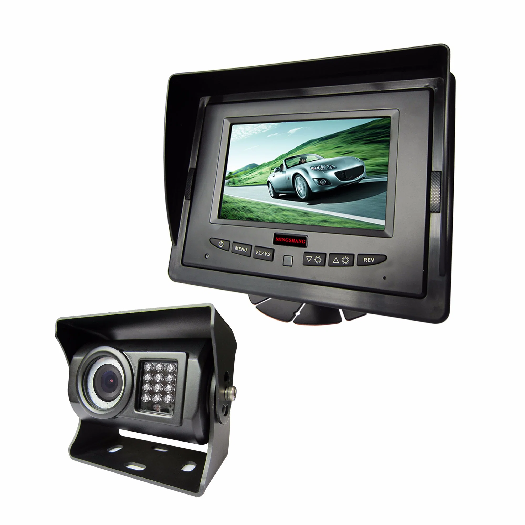 5.6 Inch Waterproof Night Vision Rear View System/Security Camera System