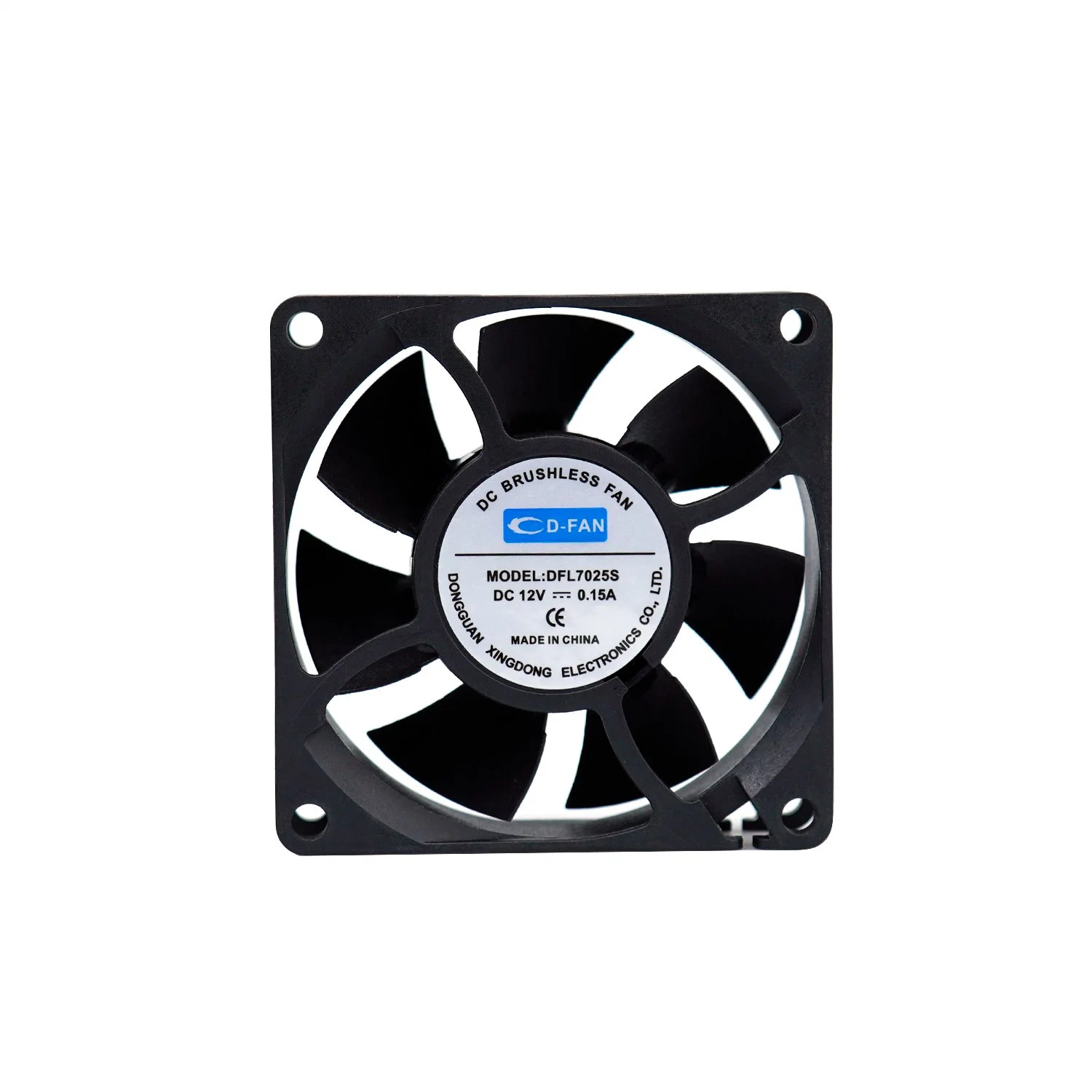 70X70X25mm 7025 70mm 12V DC ventilador axial 24V alta Cfm Ventilador de Refrigeração