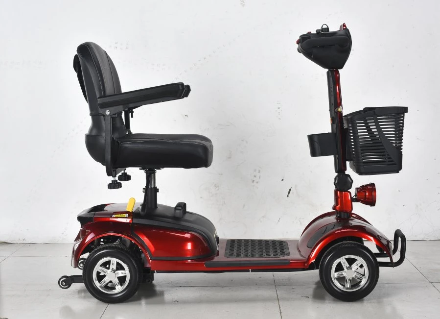 Comfortable Elderly off Road Folding Handicap Electric 4 Wheels Mobility Scooter