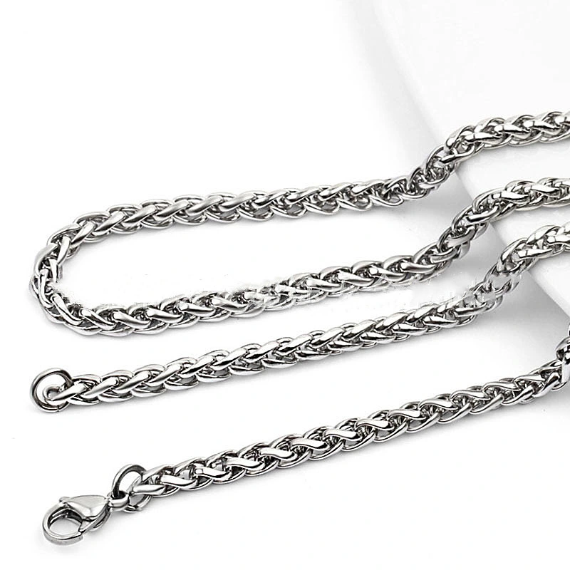 Stainless Steel Jewelry Stainless Steel Flower Basket Chains