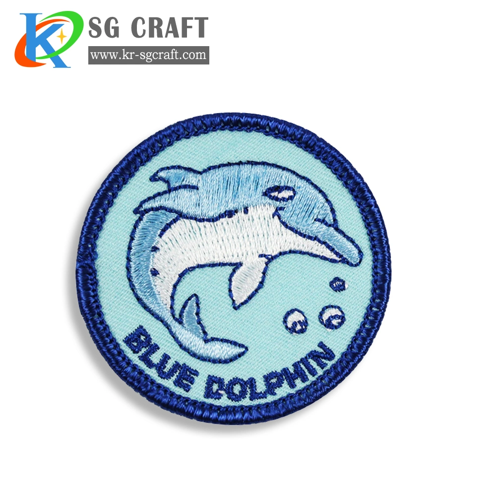 Manufacturer Eagle Back Clothes Iron on PVC Rubber Anime Sublimation Custom Woven Chenille Full Badges Embroidery Patch for Clothing