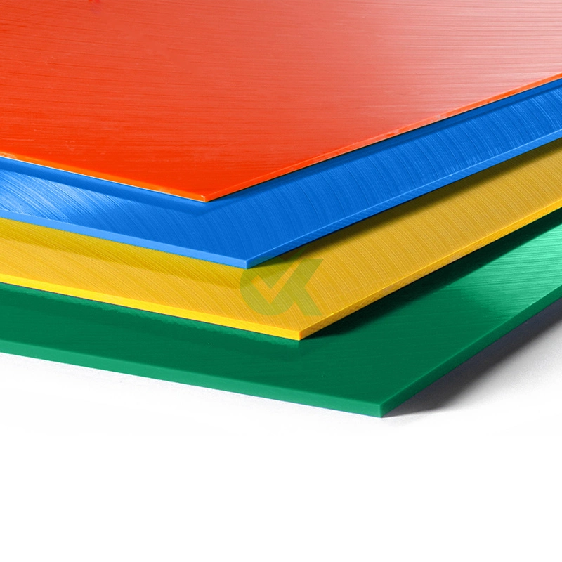 Engineering Hard Coloured Plastic Board UHMW Sheet 15mm Cut Panel