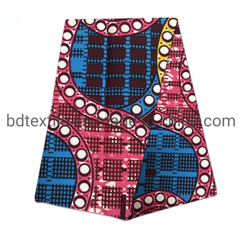 Ankara Pattern 100% Cotton African Real Wax Prints for Garments