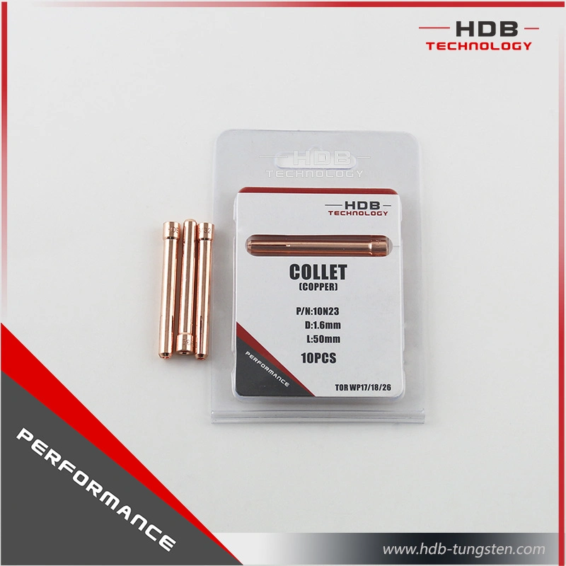 Wp-26 TIG Welding Torch Accessories Collet Copper