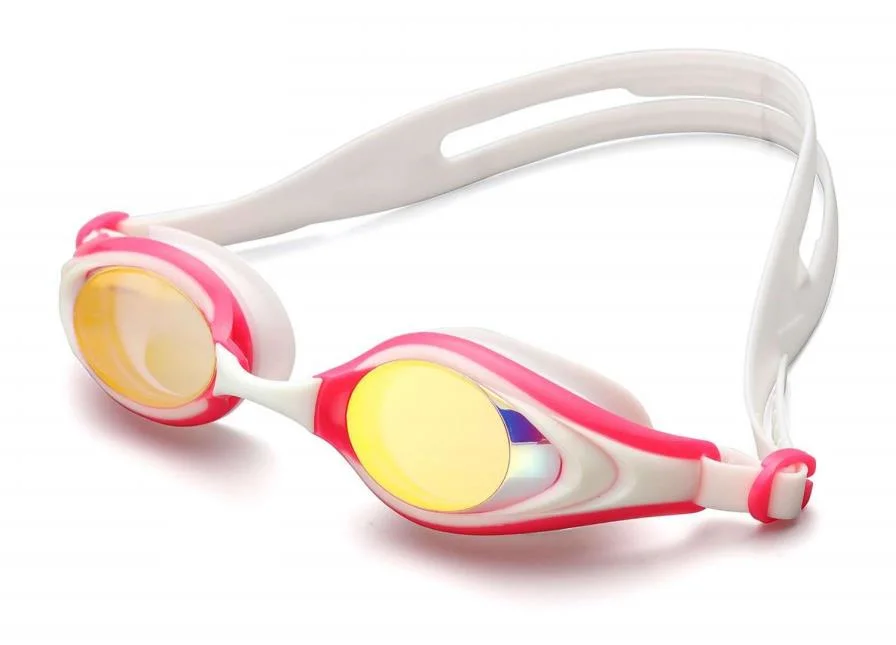 Unisex gafas de natación de adultos y jóvenes con correa ajustable Multicolor gafas de natación