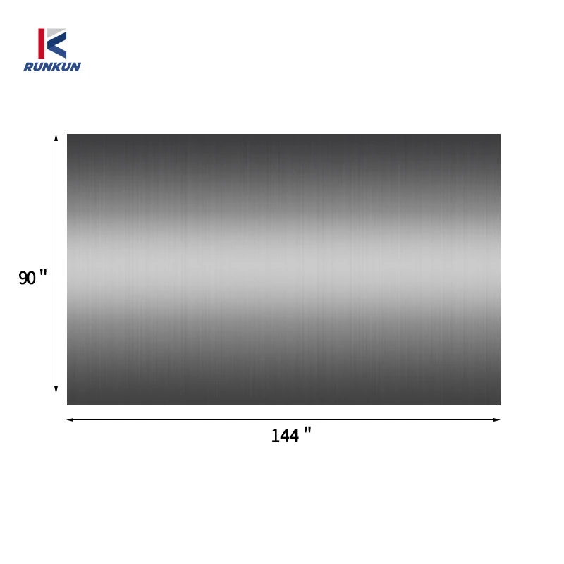 1060 3003 2,5 mm 3 mm en aluminium pour plaque de feuille Rectangle signe de la circulation