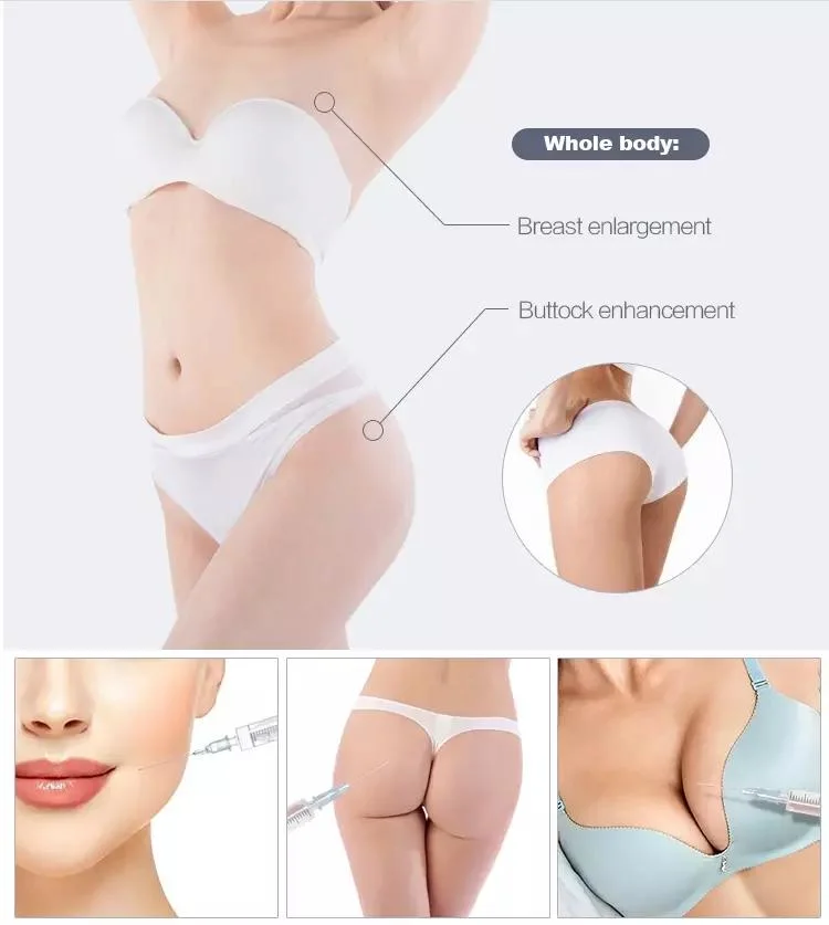 Bouliga Cheaper Price Dermal Filler 50ml High Quality Cross Linked Hyaluronic Acid for Buttock and Breast Filler