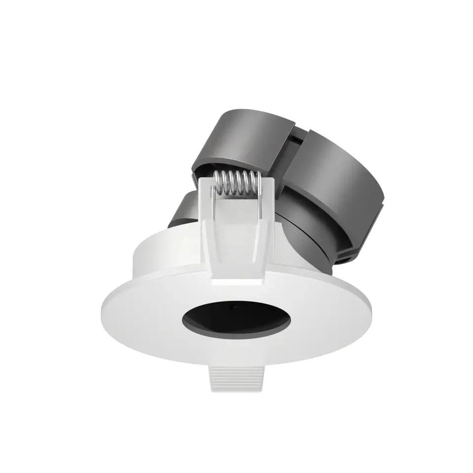 Ultradünne Hotel Indoor Wasserdicht IP44 Licht Ug10 Round Light Anti Blendfreies, eingefriebtes COB-LED-Downlight mit Spotlight