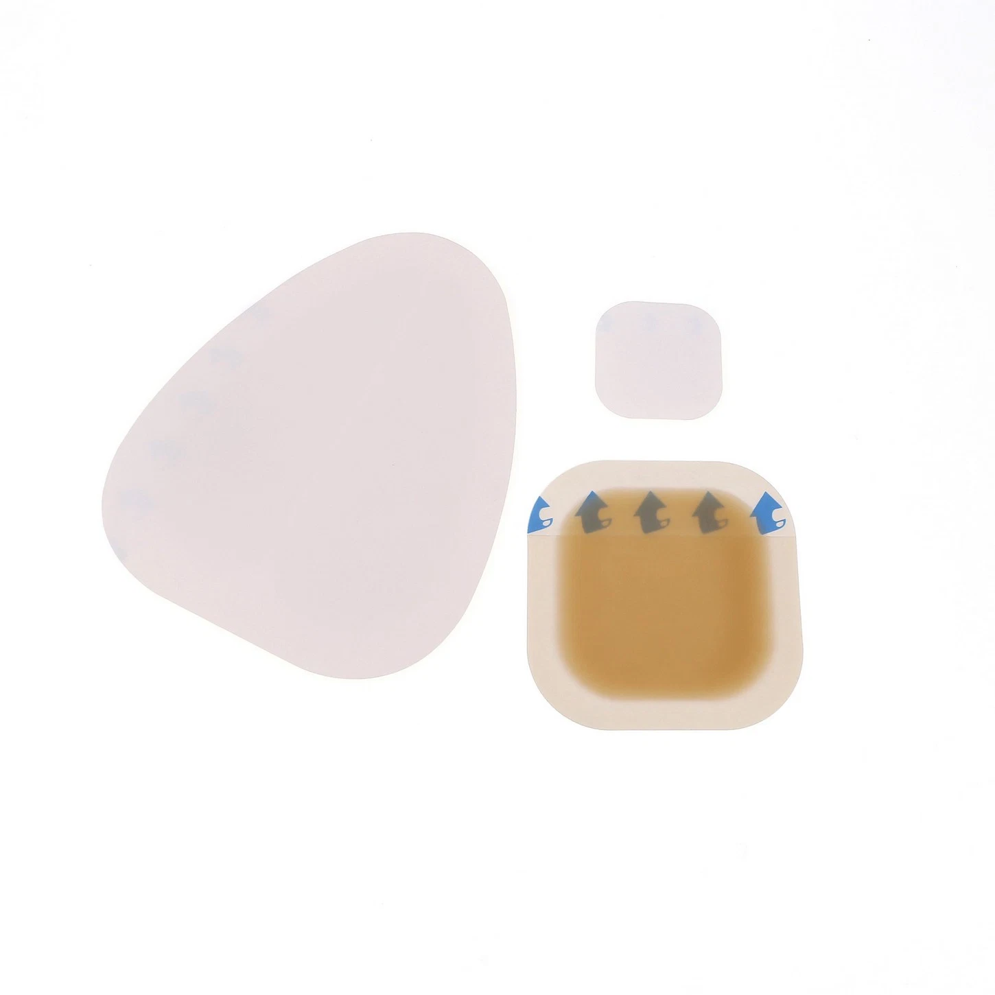 Medical Surgical Thinner Boarder/Ultra-Thin/Foam Backing Type Hydrocolloid Dressing for Absorbing Exudate