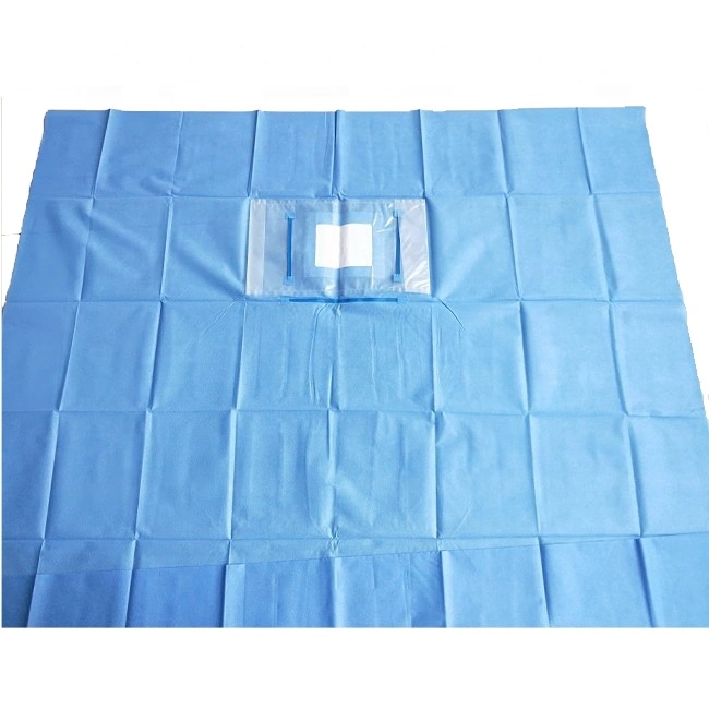 Médico descartável estéril Produto Oftalmologia Cirúrgica do Hospital Pack Eye Enrole Nonwoven Campo