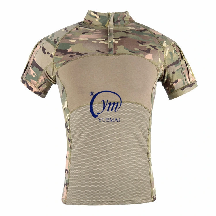 Short Sleeve Combat Uniform Training Suit Military Tactical Frog Shirt