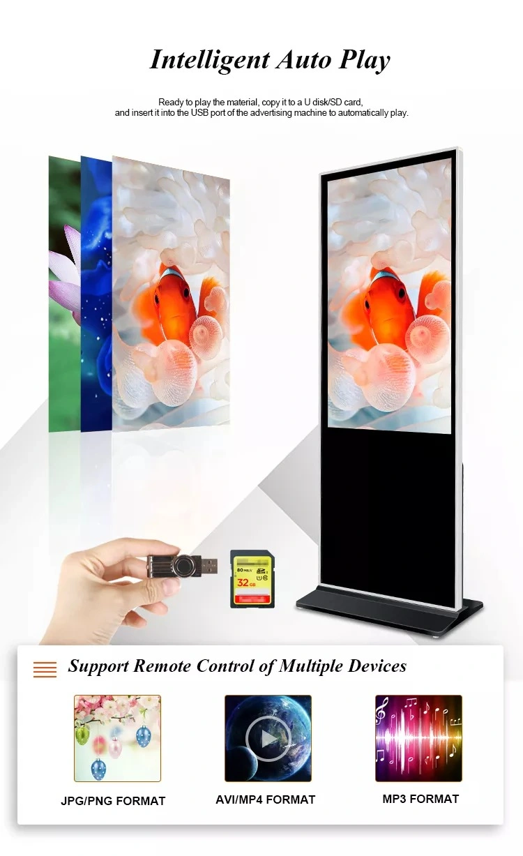 New Coming 55 Inch Indoor Android Tablet Digital Signage Kiosk Backpack Display Magic Mirror Photobooth