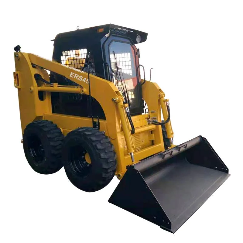 Everun Ers45 700kg CE EPA New Construction Machines Micro Mini Skid Steer Loader