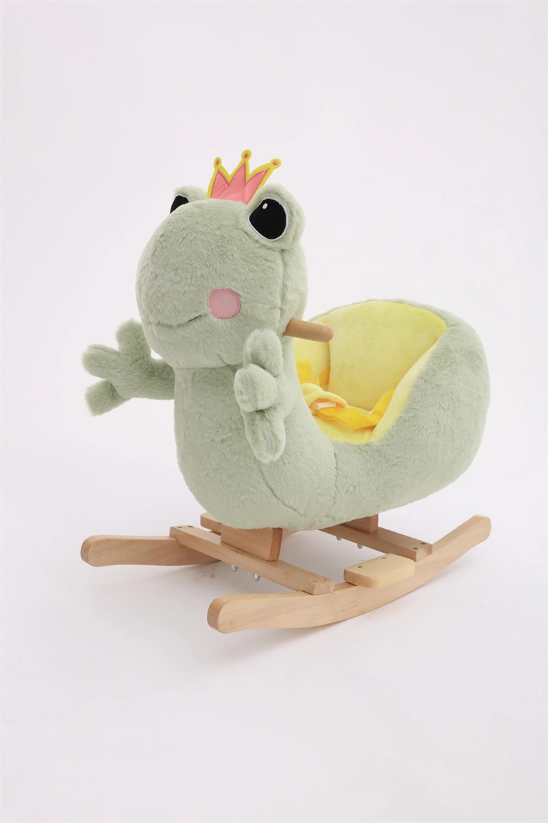 Peluche Whosale OEM ODM Bébé chaise berçante en bois d'enfants Les enfants voyagent Toy