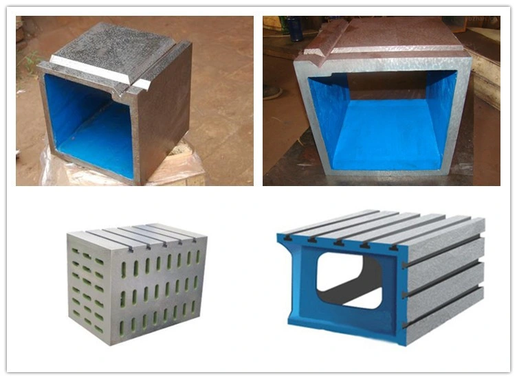 China Supplier Measuring Tools Cast Iron Square Boxes for Flatness