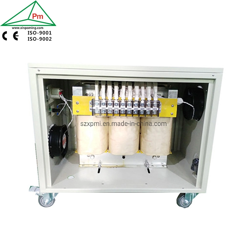 Xinpoming Three Phase Step up Transformer 220V to 440V Power Guard 100kVA Dry Type Isolating Transformer Manufacture